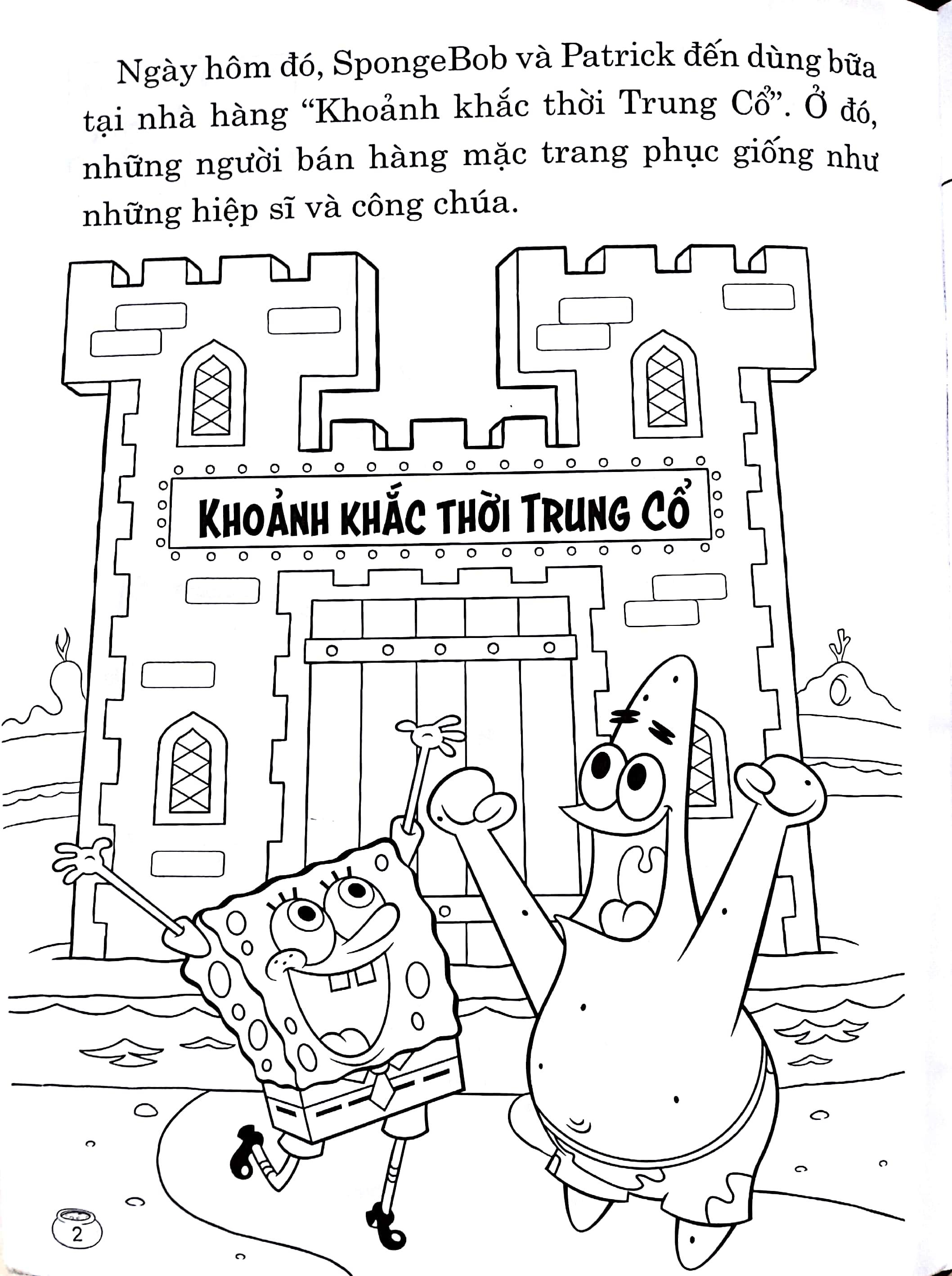 Bộ Sách Thực Hành Tô Màu Spongebob: Công Thức Làm Bánh + Đầu Bếp Siêu Phàm + Những Anh Hùng Của Biển Hóa Giải Mọi Hiểu Lầm (Bộ 3 Cuốn)