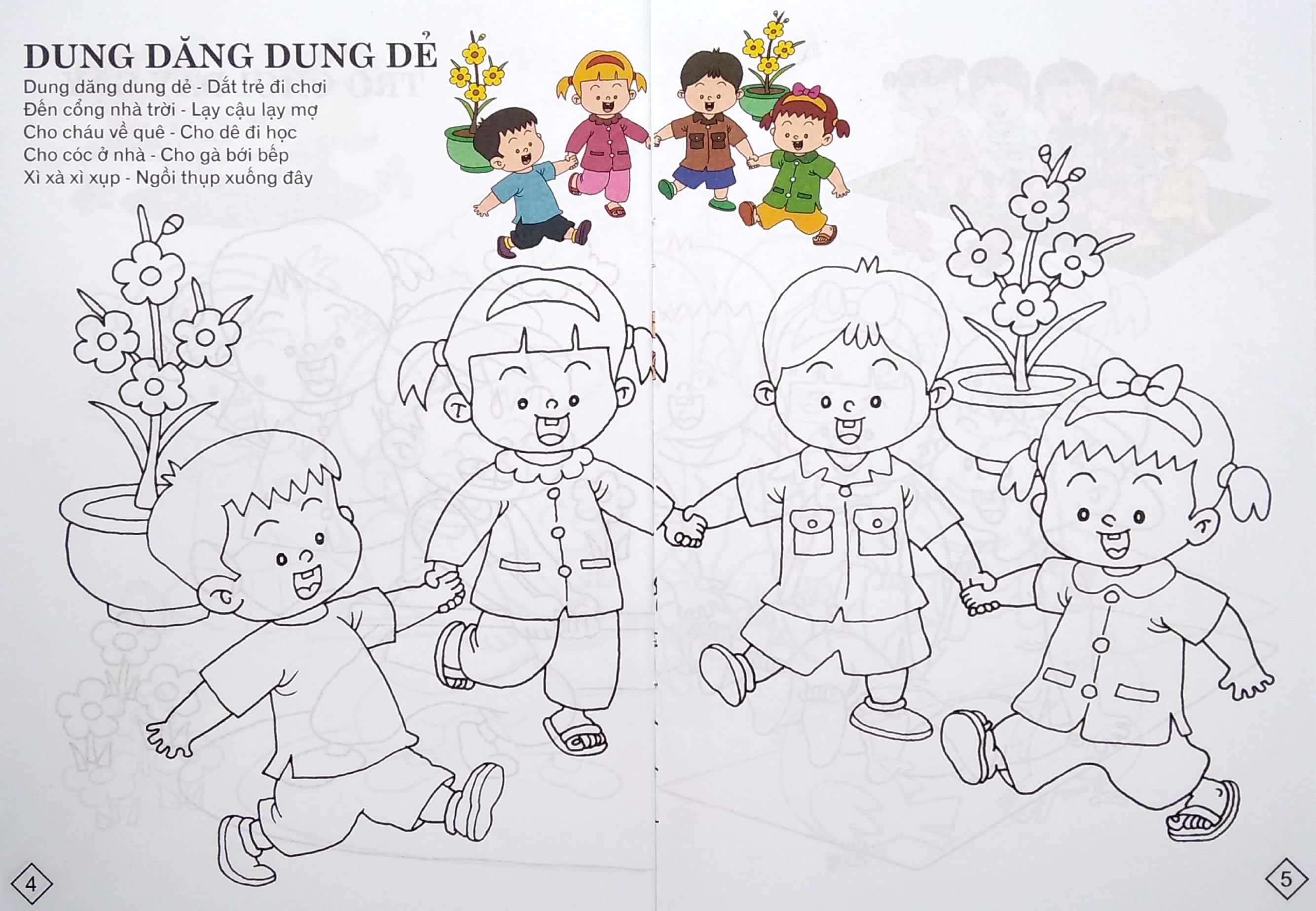 Bé Tô Màu Trò Chơi Dân Gian - Tập 1