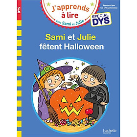 Sách thiếu nhi tiếng Pháp - Sami Et Julie - Special Dys (Dyslexie) Sami & Julie Fetent Halloween