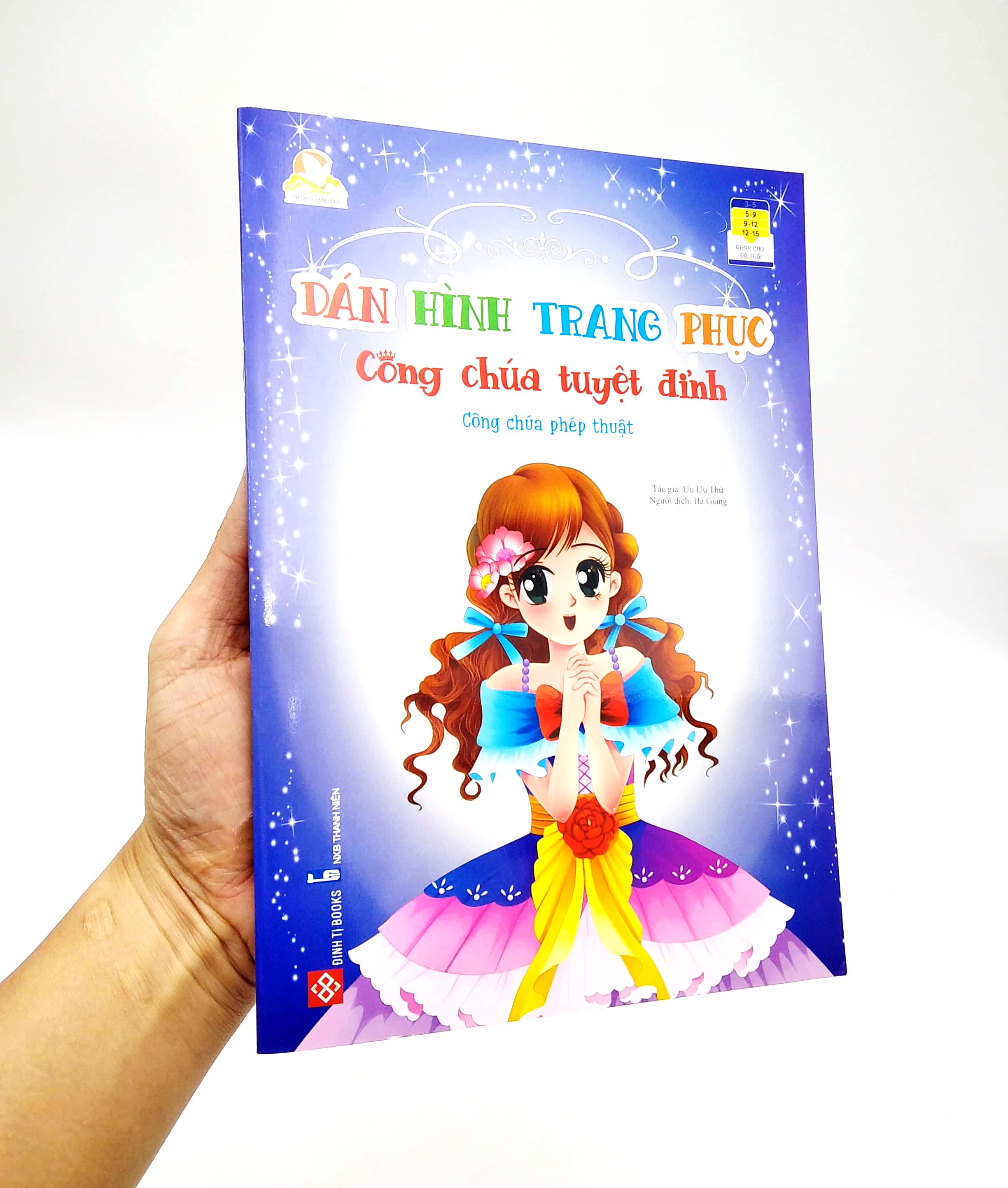 Dán Hình Trang Phục Công Chúa Tuyệt Đỉnh - Công Chúa Phép Thuật
