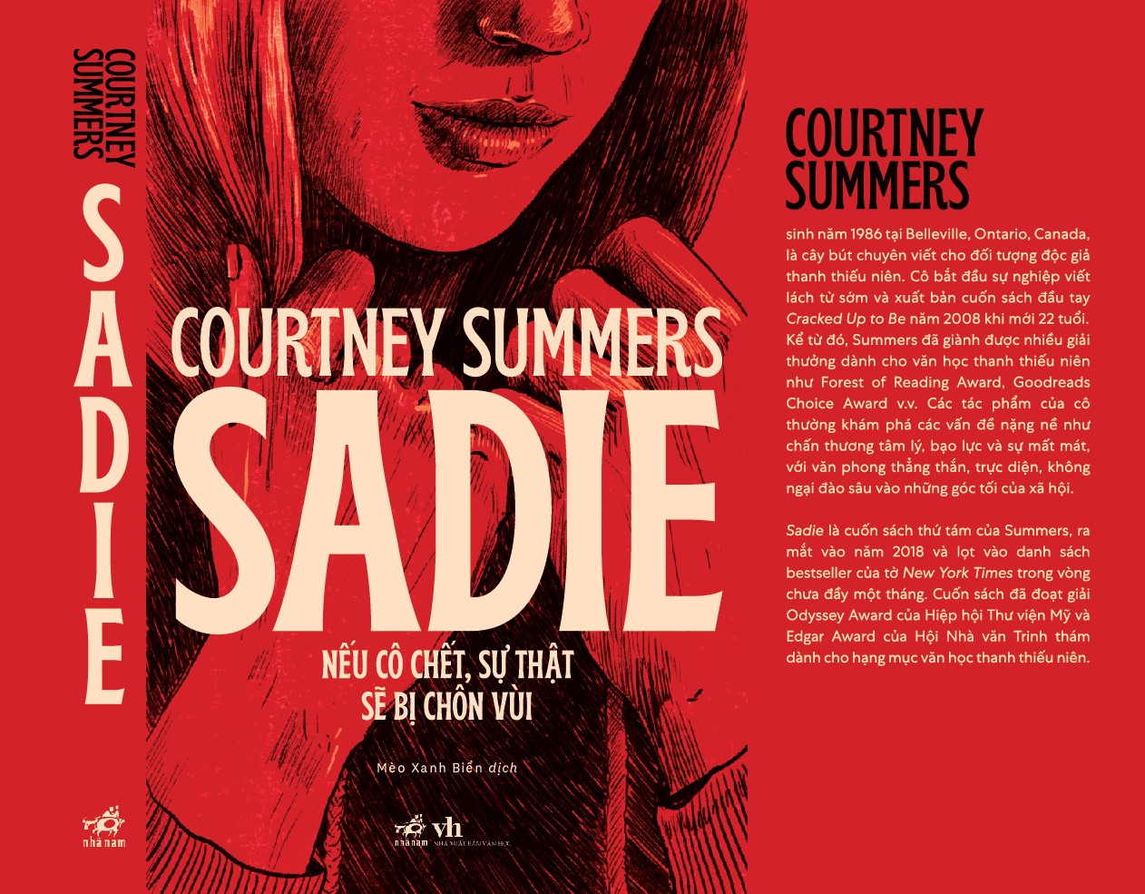 Sách - SADIE - Nếu cô chết, sự thật sẽ bị chôn vùi ( Courtiney Summers) (Nhã Nam Official)