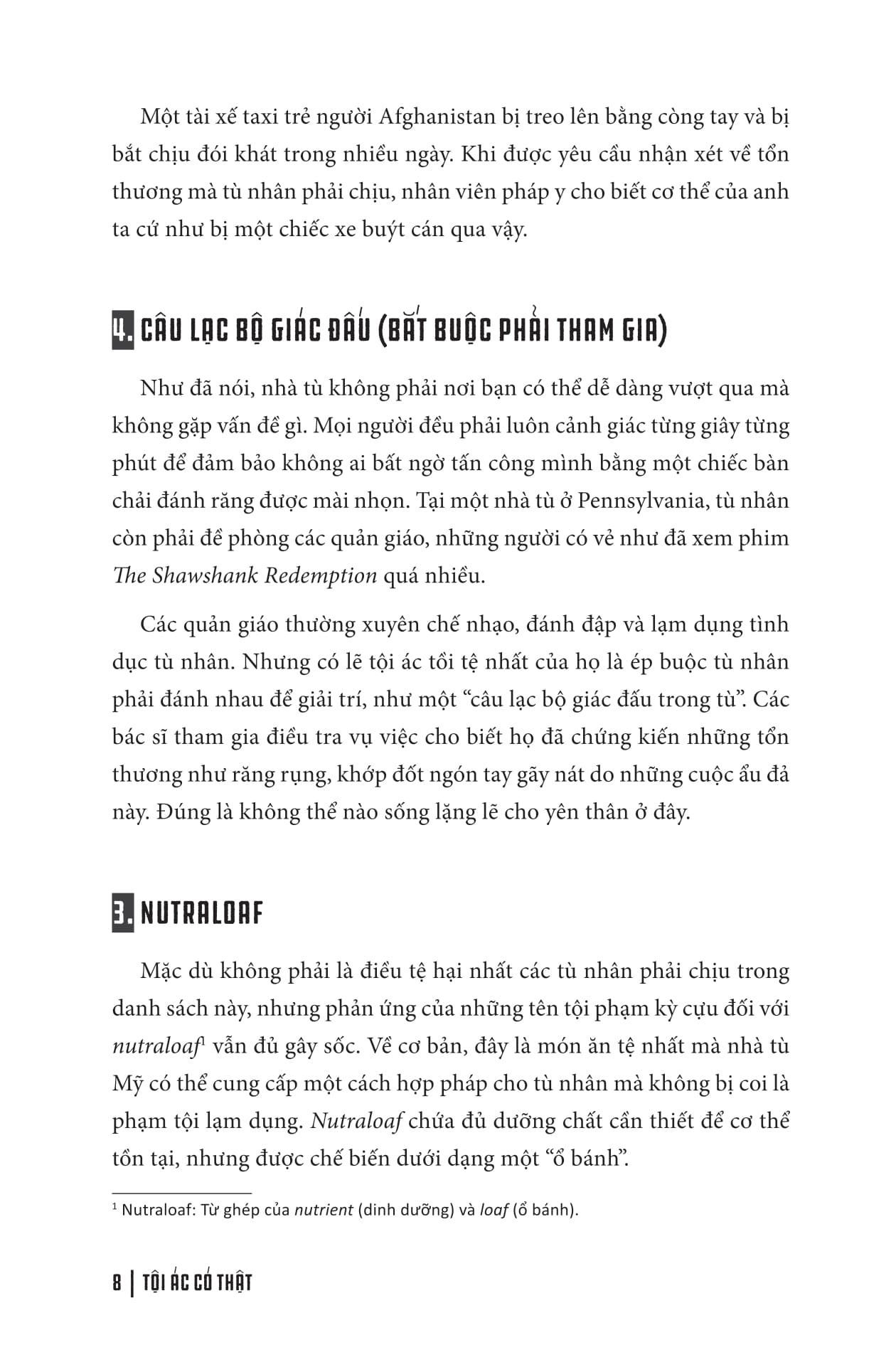 Sách - Tội Ác Có Thật