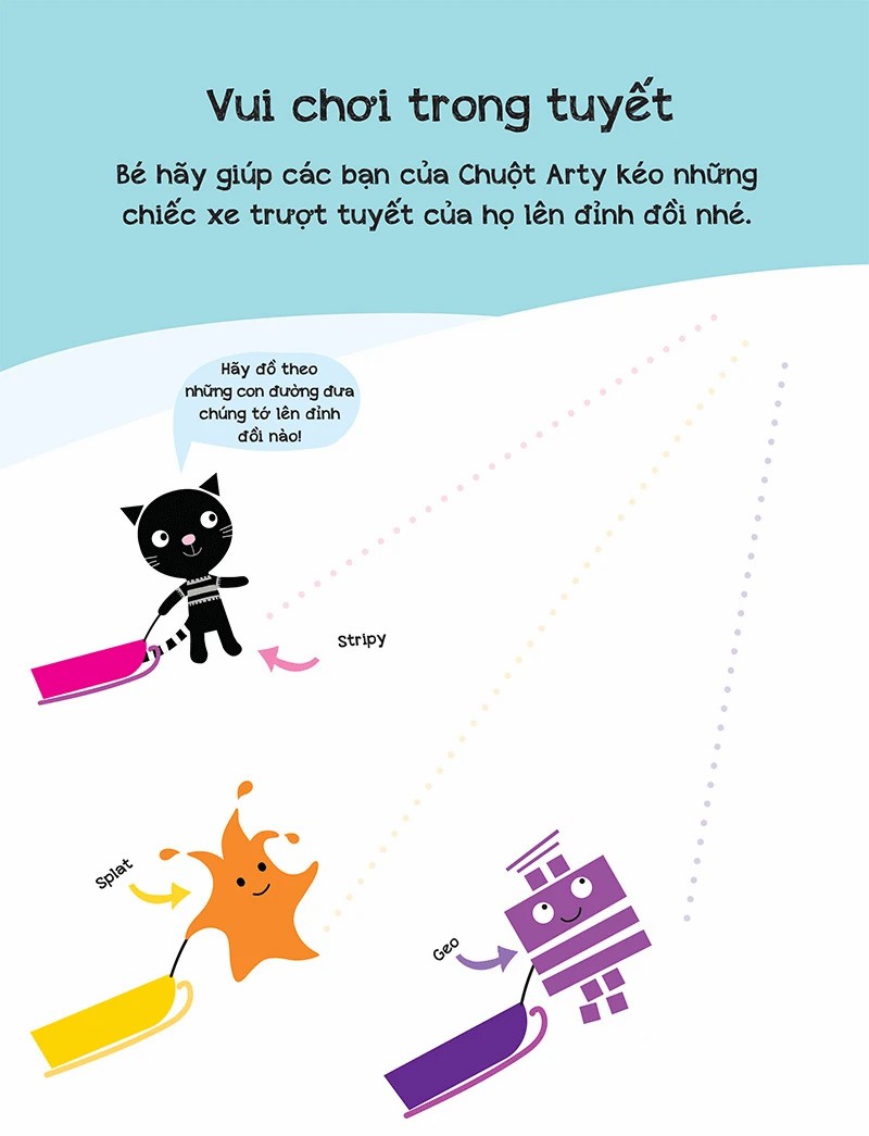 Arty Mouse - Đồ Theo Nét (Học Tập Đầu Đời Thông Qua Mỹ Thuật)