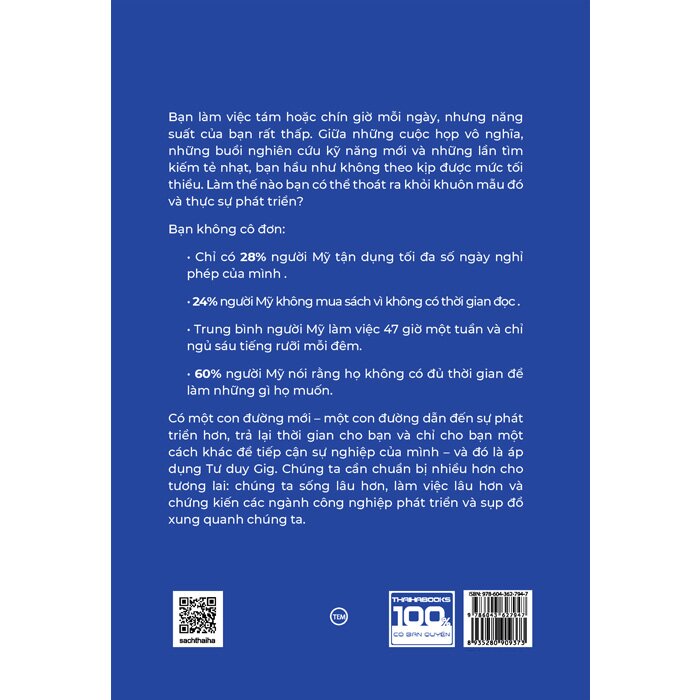 Tư Duy Gig - Tối Ưu Thời Gian, Đột Phá Tương Lai