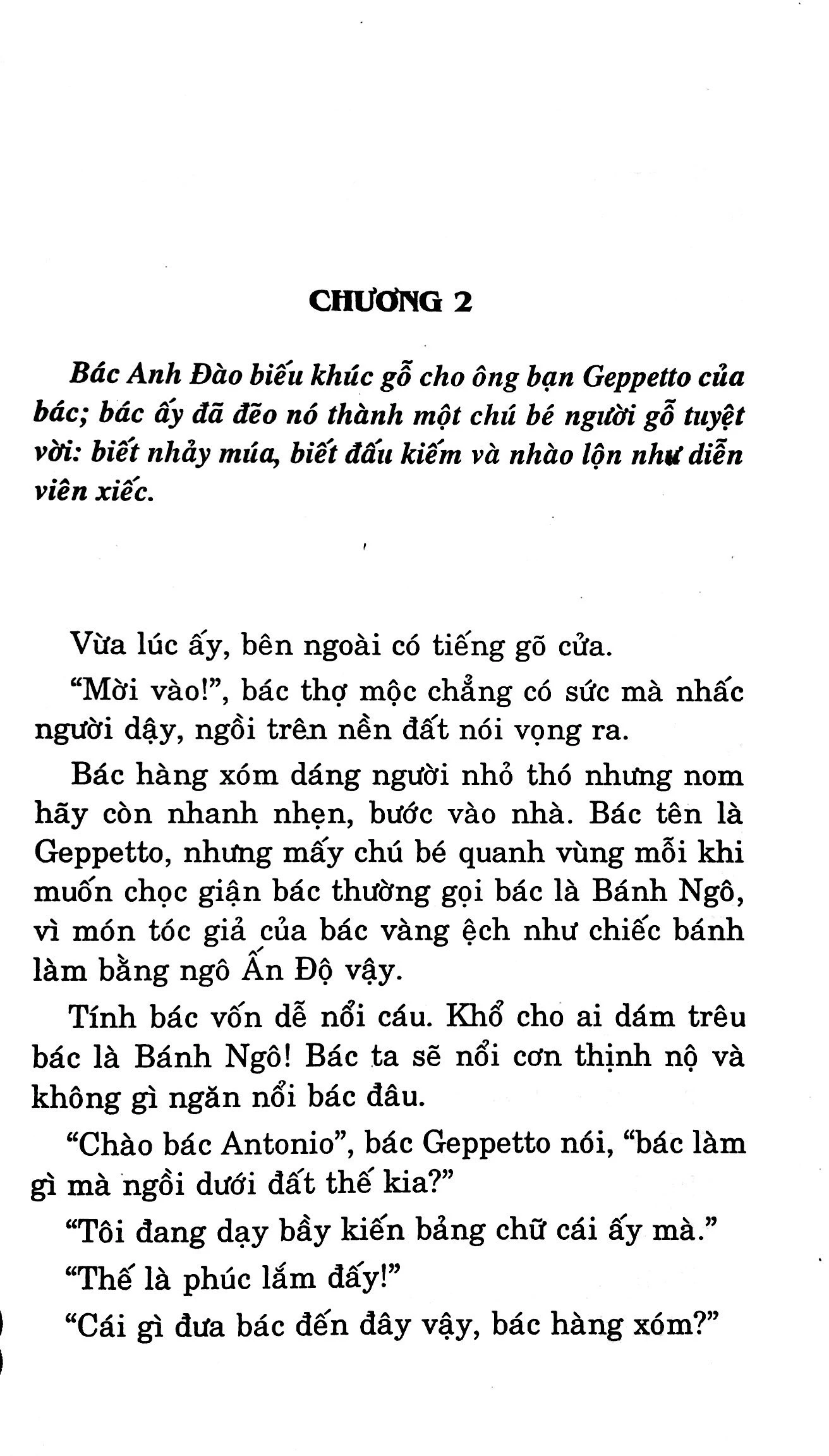 Pinocchio Cậu Bé Người Gỗ