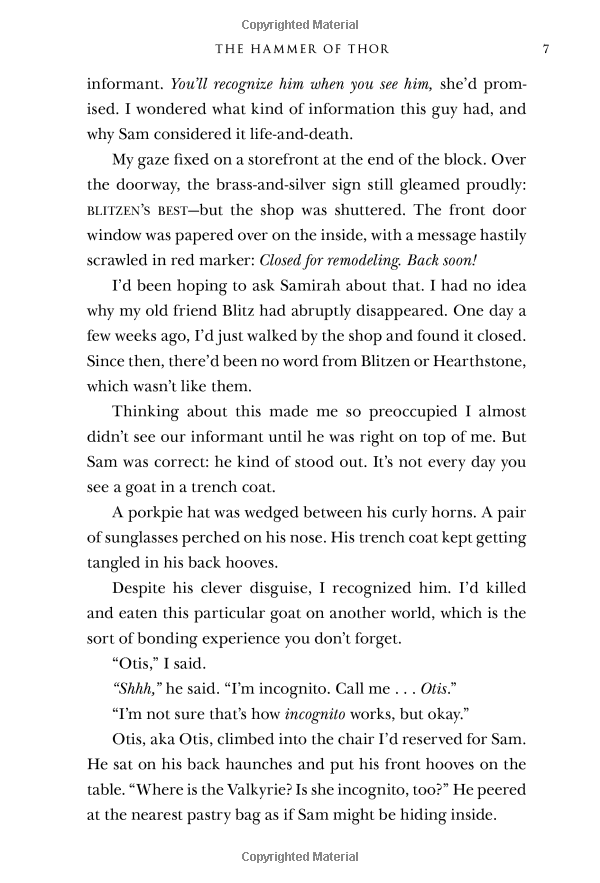 Magnus Chase And The Gods Of Asgard Series #1: The Sword Of Summer