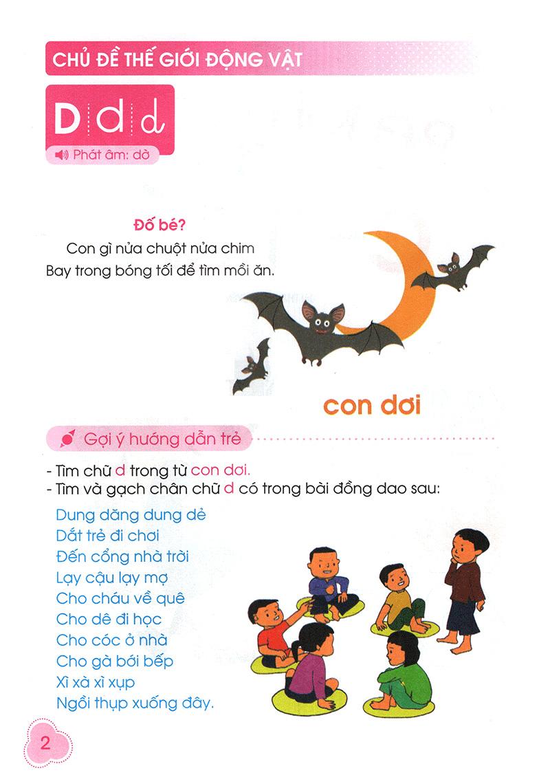 Bé Làm Quen Với Chữ Cái - Quyển 2