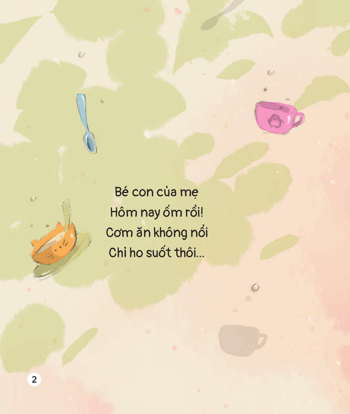 Sách - Thương Quá Đi Thôi! - Bé Con Bệnh Rồi!