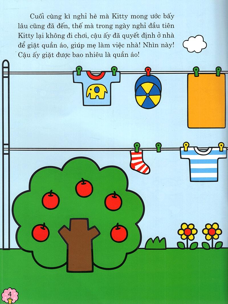 Hello Kitty - Kế Hoạch Nghỉ Hè (Dán Hình)