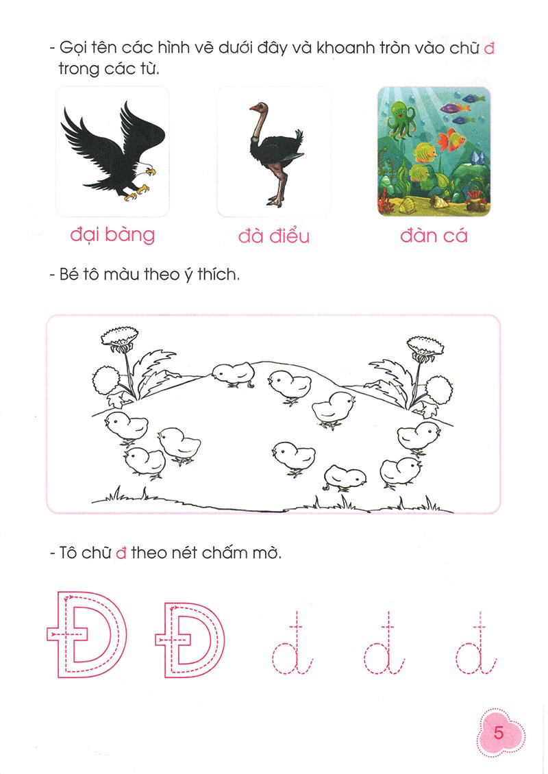 Bé Làm Quen Với Chữ Cái - Quyển 2