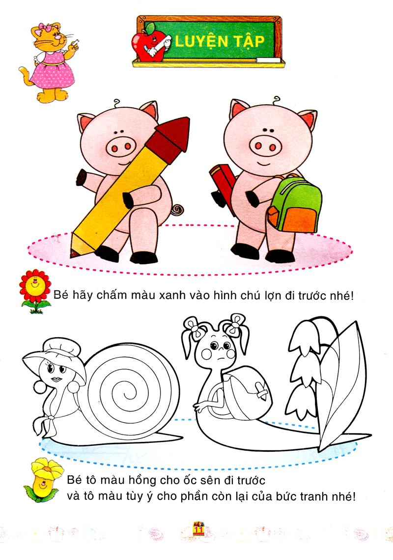 Bé Làm Quen Với Môn Toán - Xác Định Vị Trí