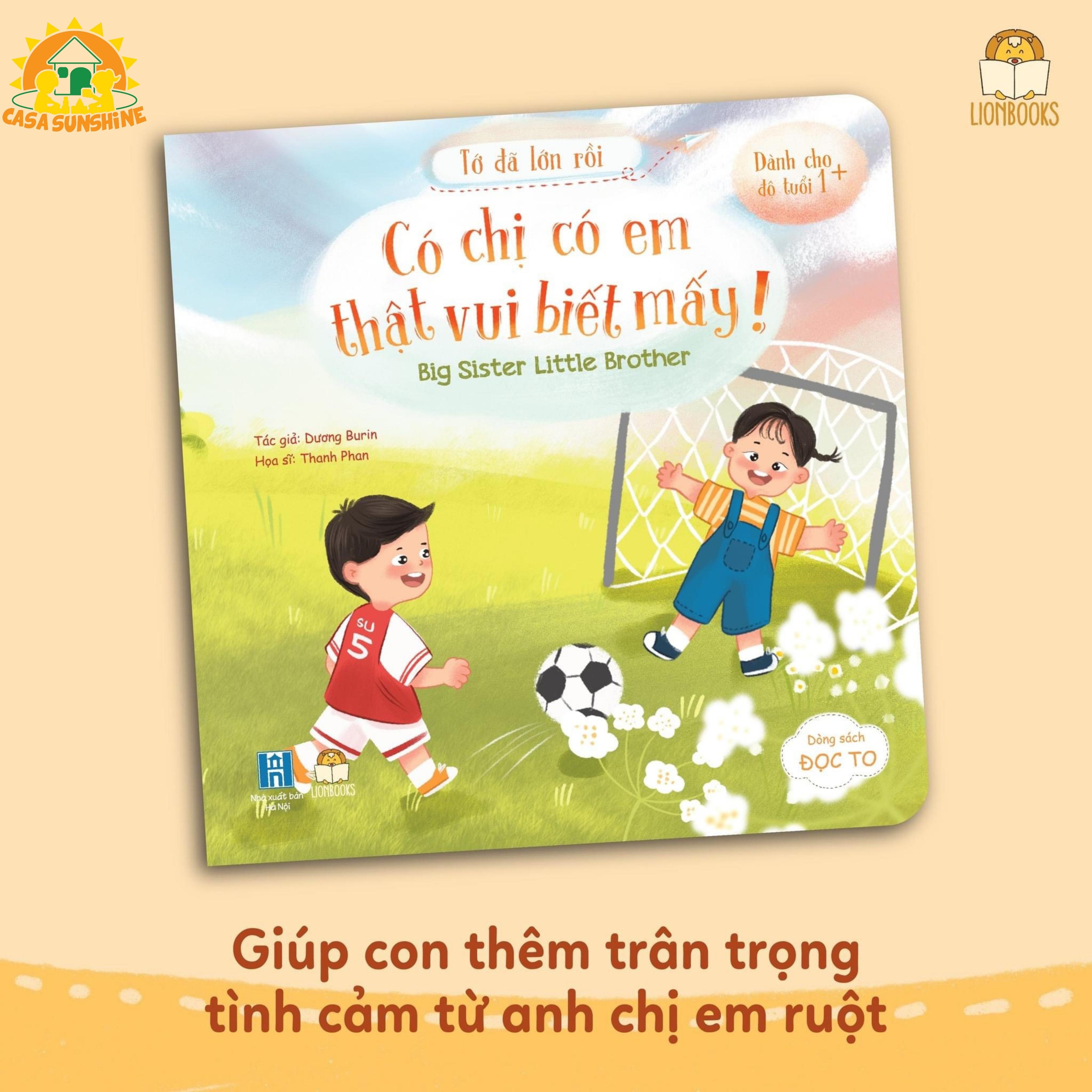 TỚ ĐÃ LỚN RỒI - Bộ sách KĨ NĂNG giúp con phát triển toàn diện