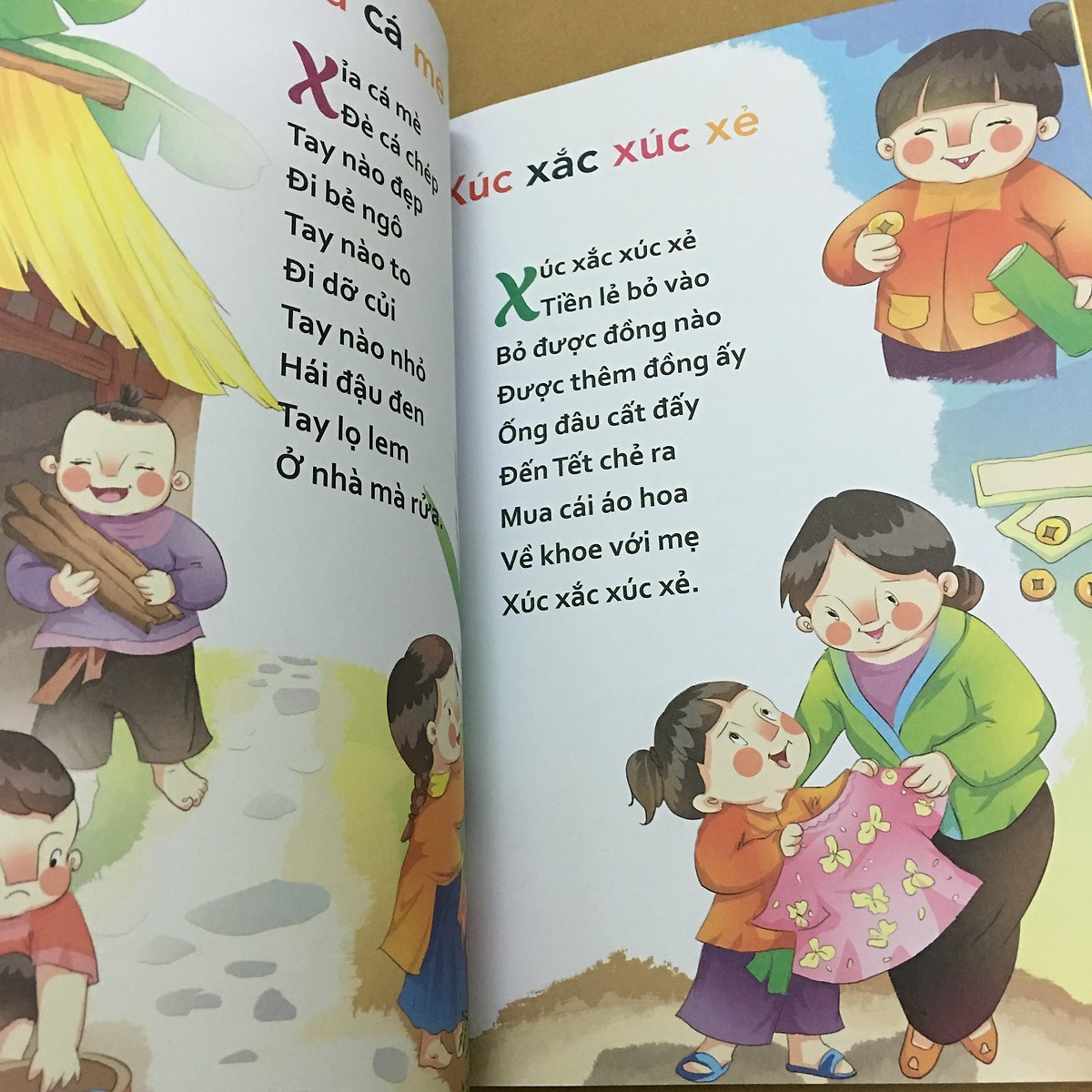 Combo Đồng dao thơ truyện cho bé tập nói + Vui học thành ngữ tục ngữ ca dao bằng tranh