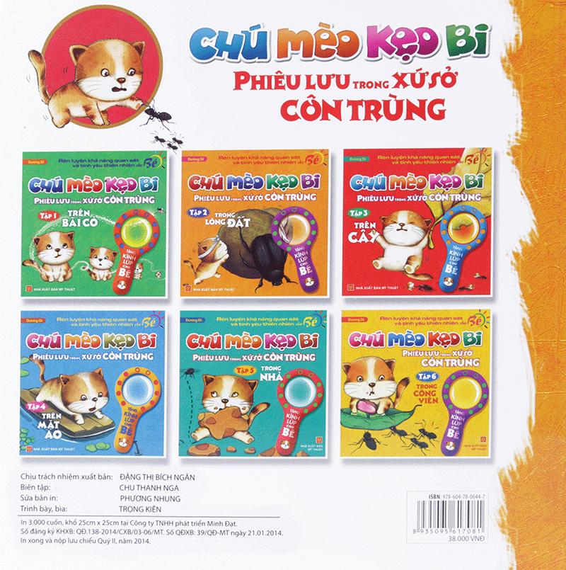 Chú Mèo Kẹo Bi Phiêu lưu Trong Xứ Sở Côn Trùng (Tập 2): Trong Lòng Đất