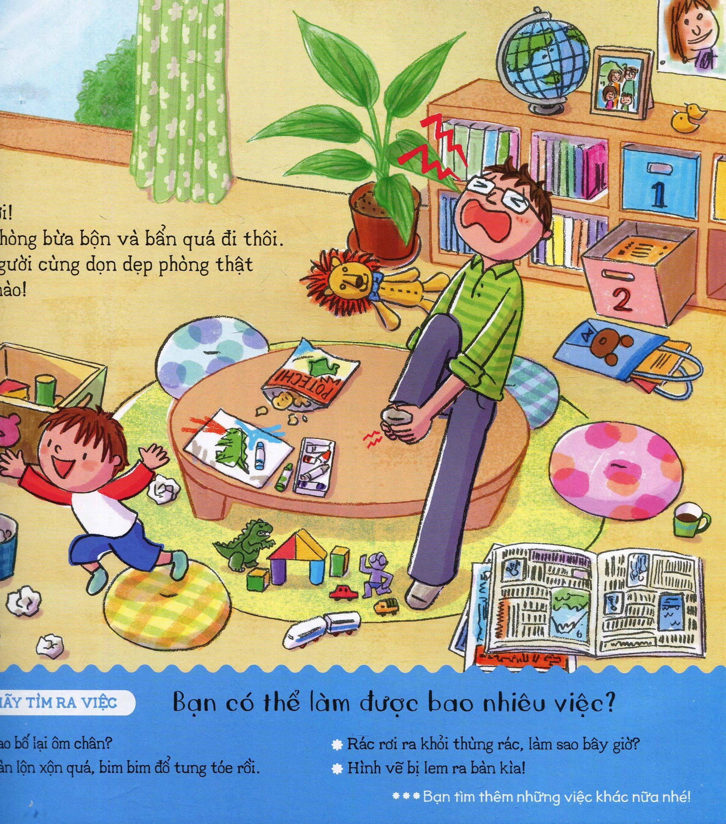 Em Làm Việc Nhà - Ehon Kỹ Năng Sống (Tái Bản 2020)