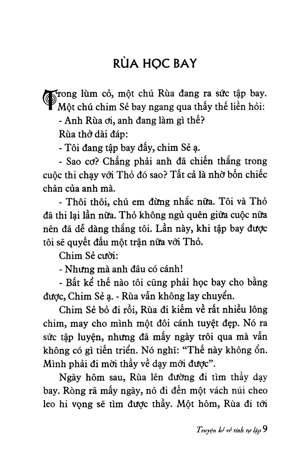 Truyện kể về: Tính tự lập (tái bản)