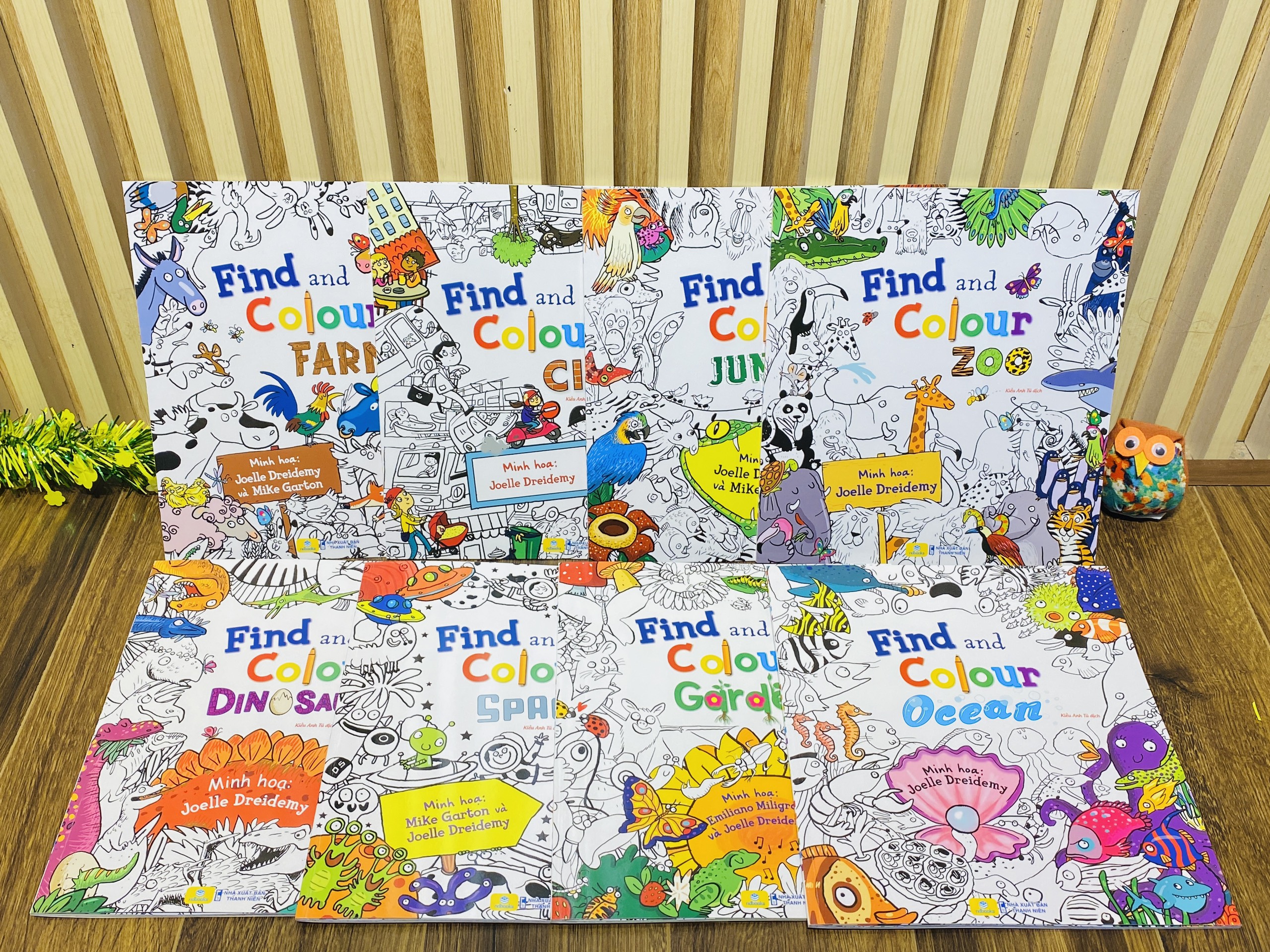 Sách - Tô Màu Find and Colour - ndbooks