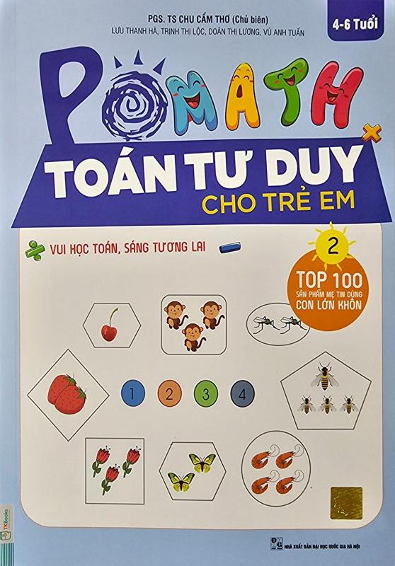 POMath - Toán Tư Duy Cho Trẻ Em 4-6 Tuổi (Tập 2)