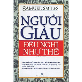 Sách - Người giàu đều nghĩ như thế