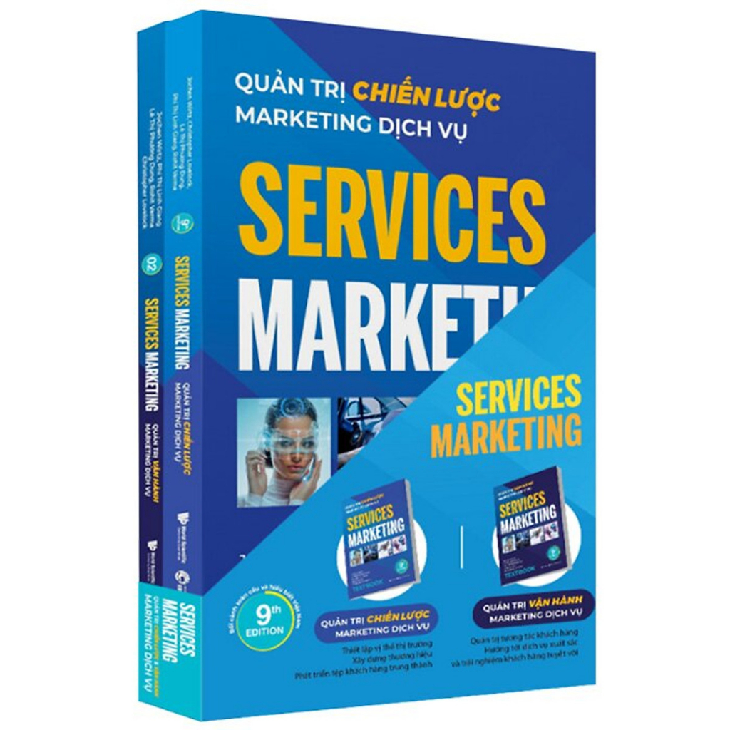 Sách - Bộ sách Services Marketing