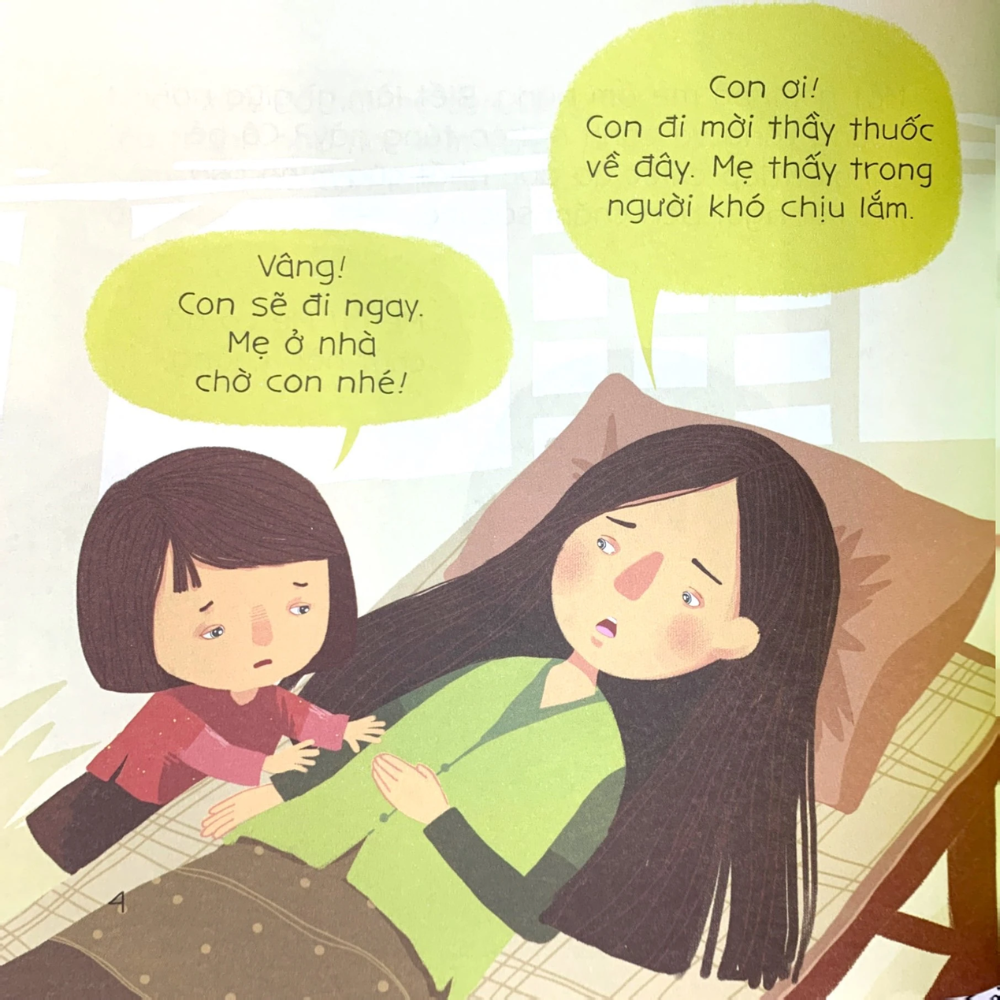Bé Tập Kể Chuyện - Bông Hoa Cúc Trắng