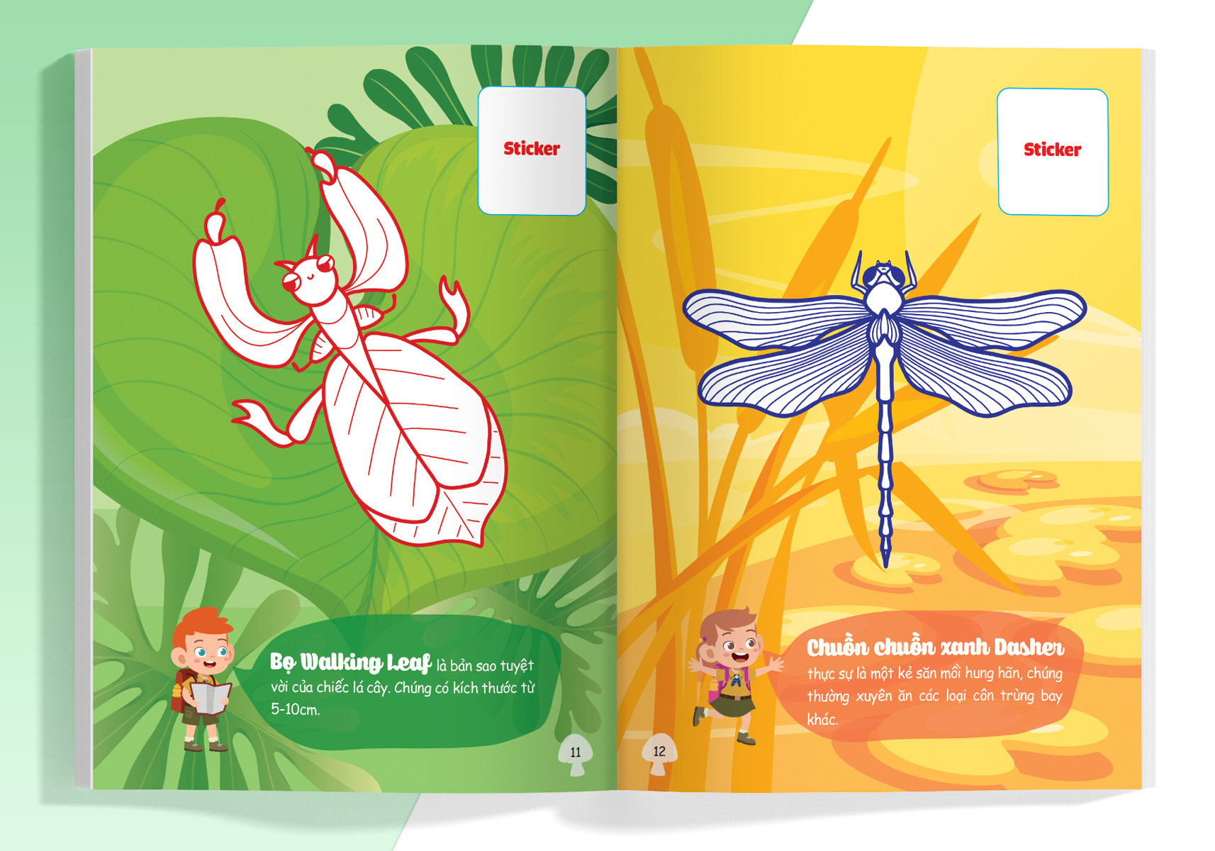 Con Tô Màu - Thám Hiểm Thế Giới Côn Trùng (MEGA)