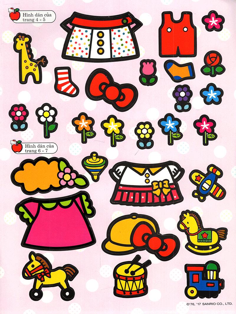 Hello Kitty - Kế Hoạch Nghỉ Hè (Dán Hình)