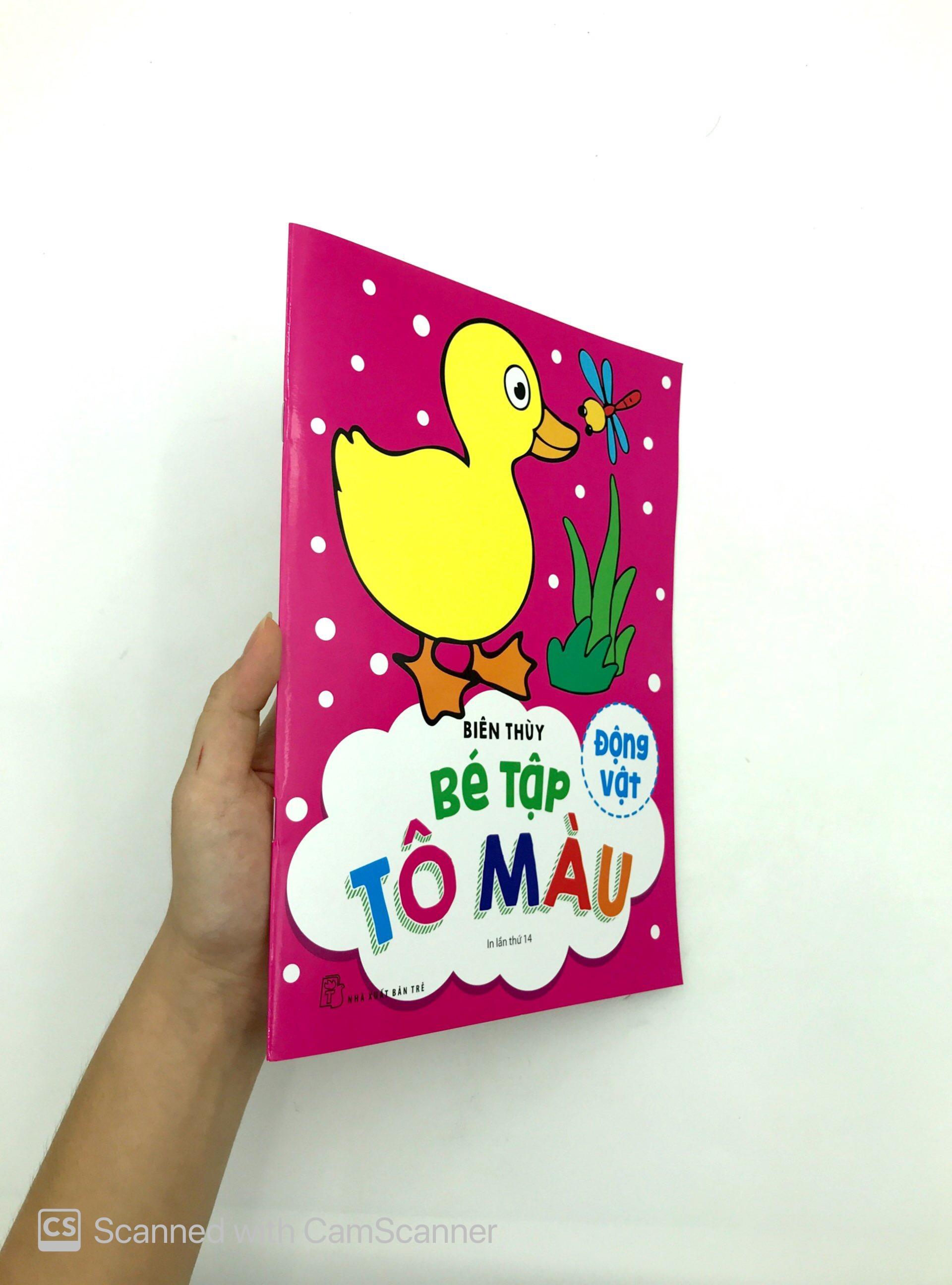 Bé Tập Tô Màu - Động Vật (Tái Bản)