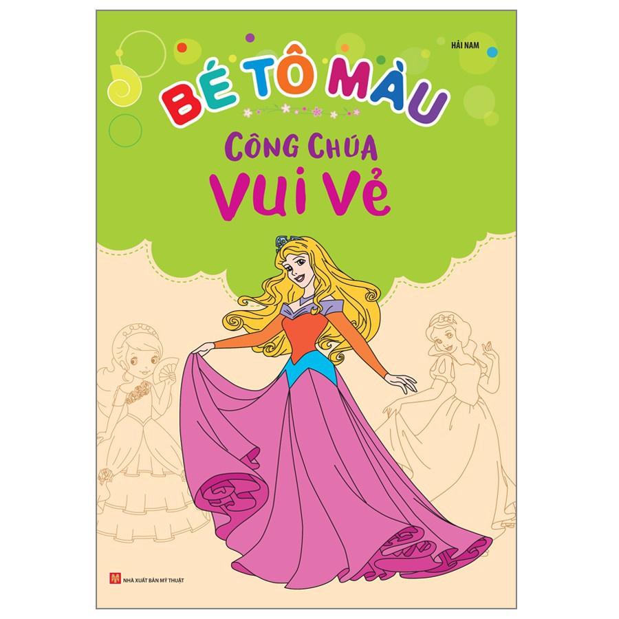 Túi Bé Tô Màu Công Chúa ( 6 Cuốn ) - Bản Quyền