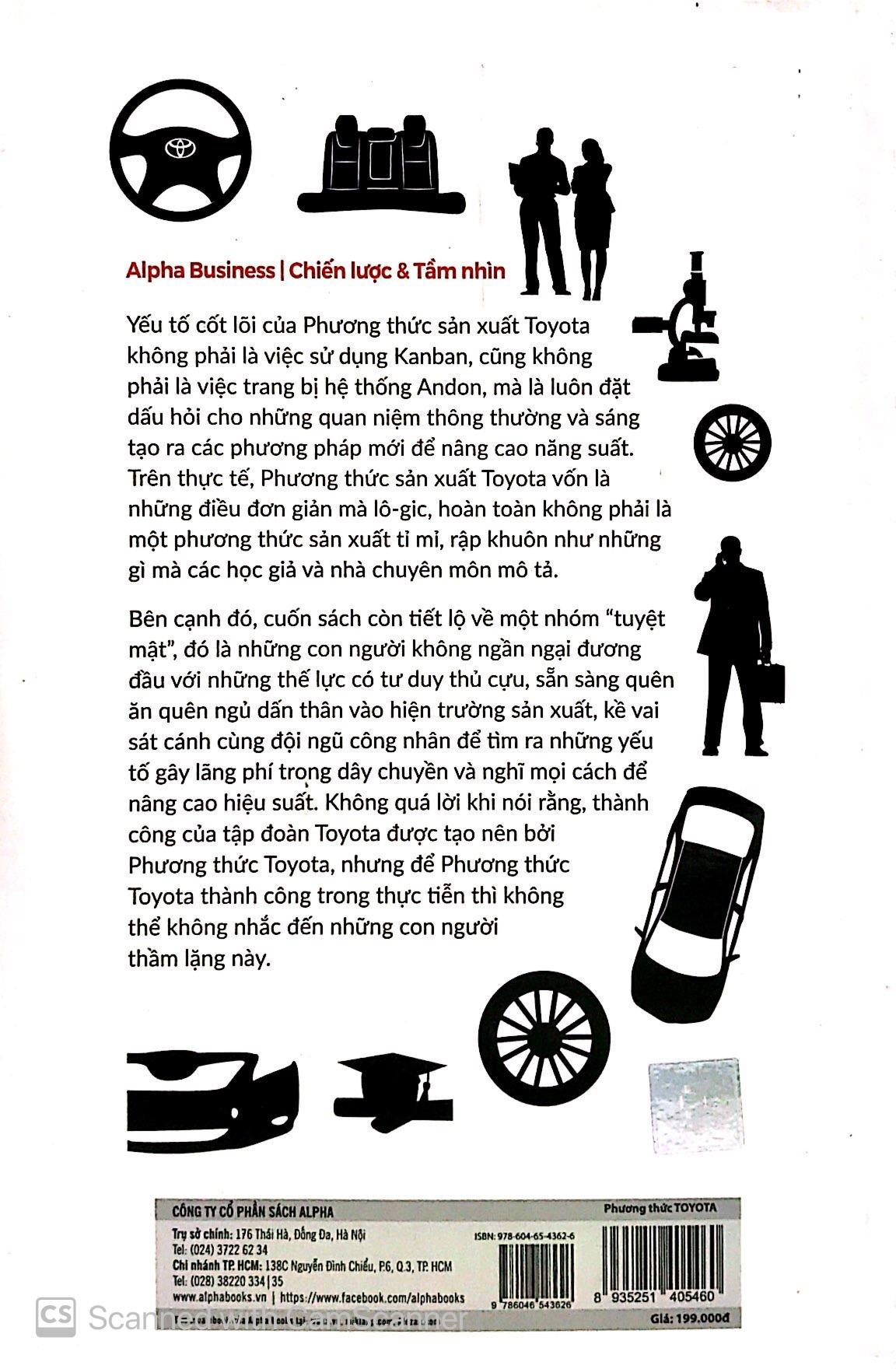 Phương Thức Toyota : Câu Chuyện Về Đội Nhóm Tuyệt Mật Đã Làm Nên Thành Công Của Toyota