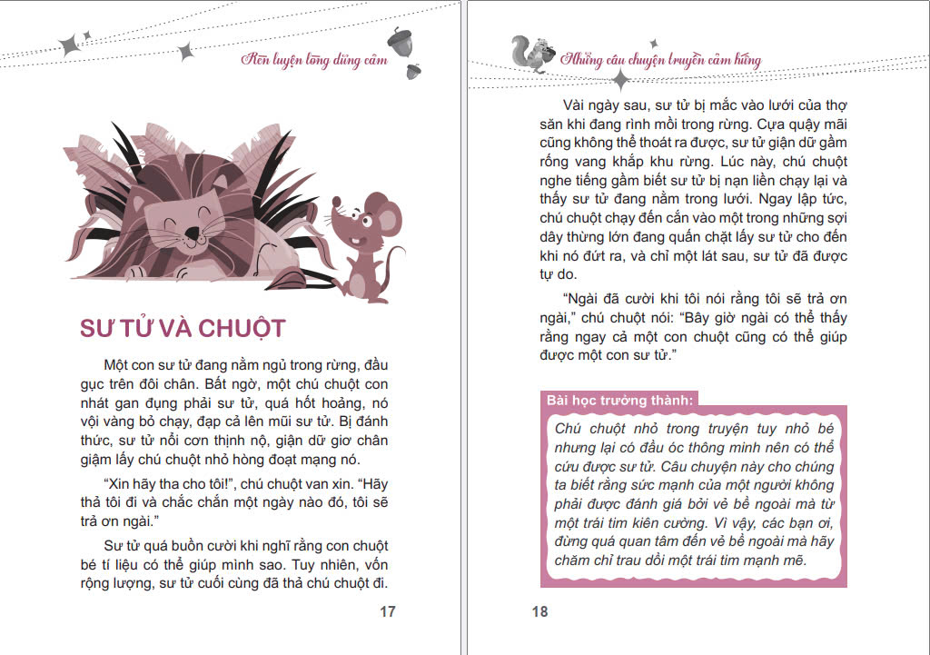 Sách - Những Câu Chuyện Truyền Cảm Hứng - Cùng Trẻ Lớn Lên - Rèn Luyện Lòng Dũng Cảm (VT)
