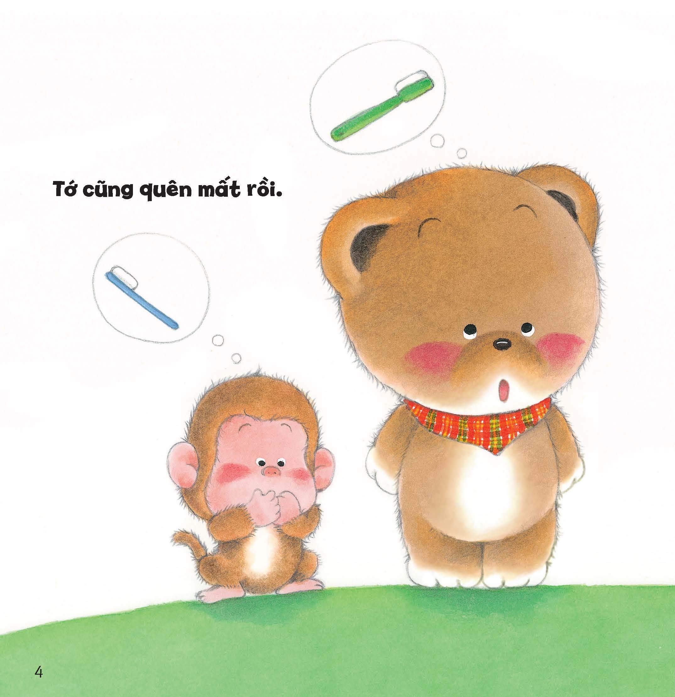 Đánh răng - Tủ sách Ehon cho bé
