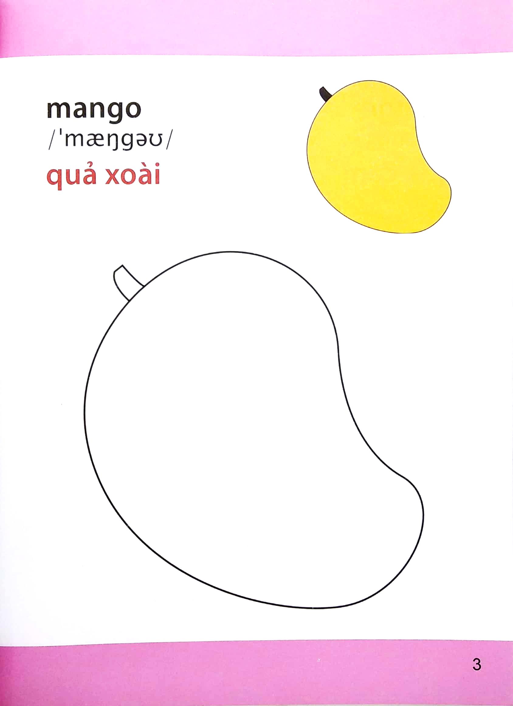 Giờ Học Tô Màu Của Bé - Trái Cây (Siêu Vui Nhộn - Siêu Bổ Ích)