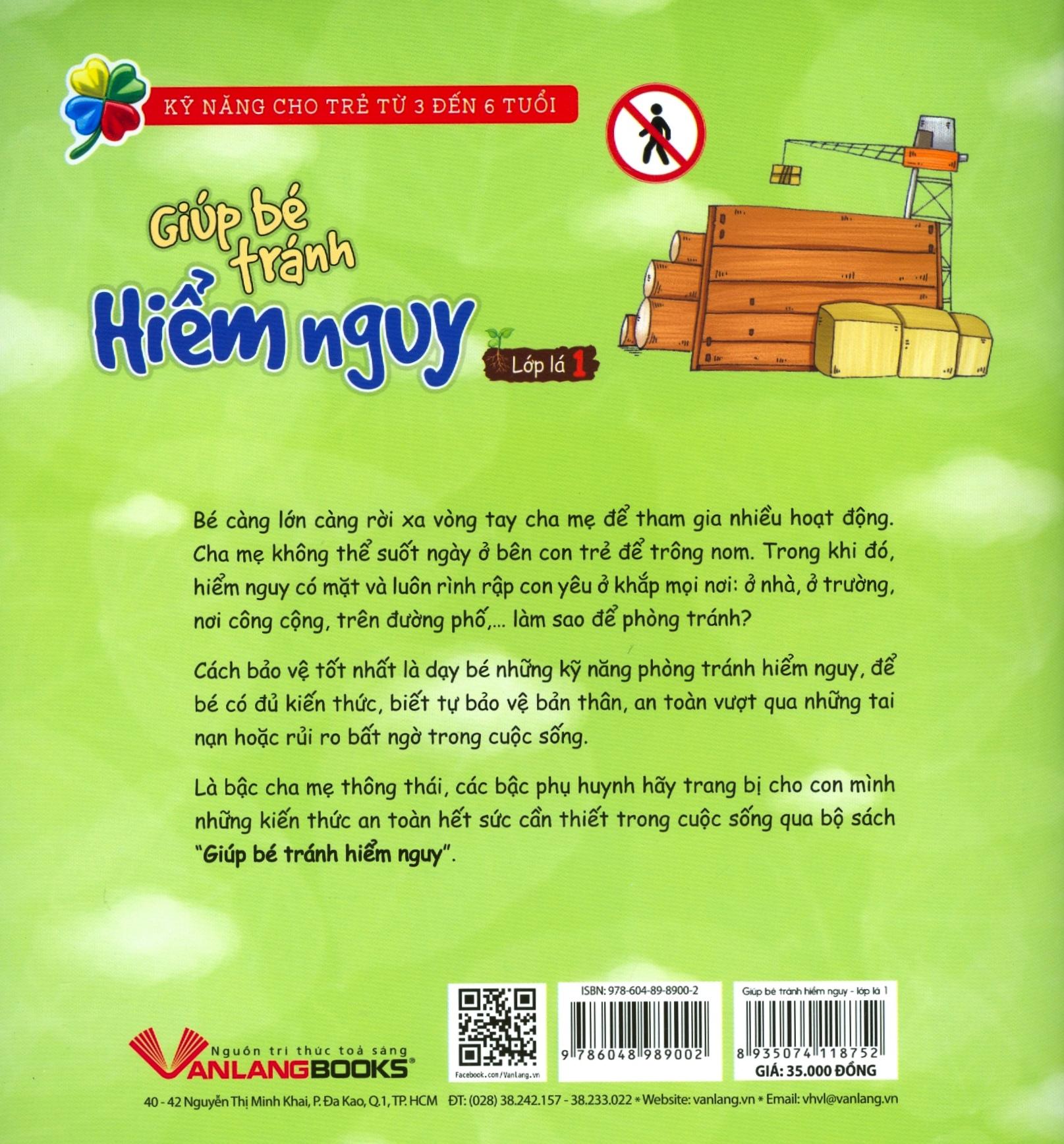 Giúp Bé Tránh Hiểm Nguy - Lớp Lá 1
