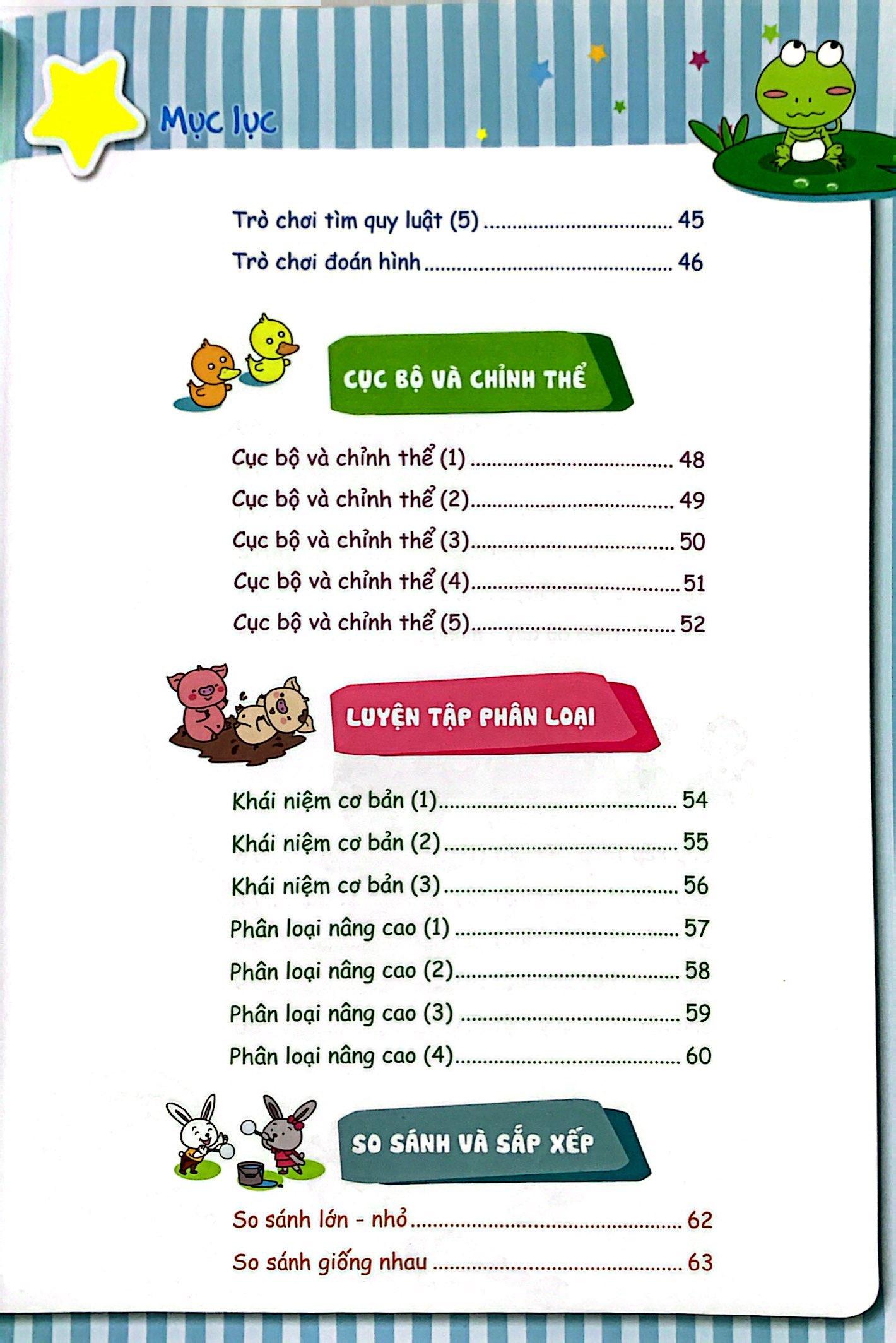 Toán Học Cho Trẻ Mẫu Giáo: Lớp Chồi 1
