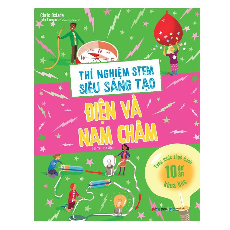 Sách Bộ Thí nghiệm stem siêu sáng tạo (Combo 4 cuốn)