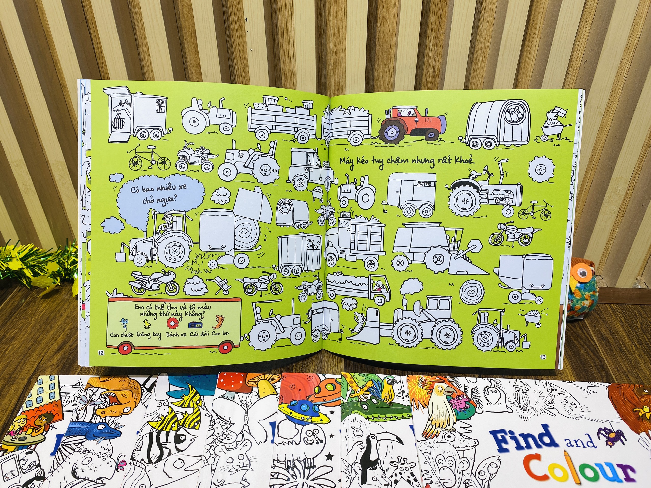Sách - Tô Màu Find and Colour - ndbooks