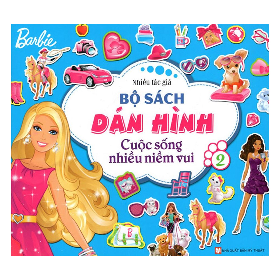 Combo: Dán Hình Cuộc Sống Nhiều Niềm Vui: Bộ (02 Tập)