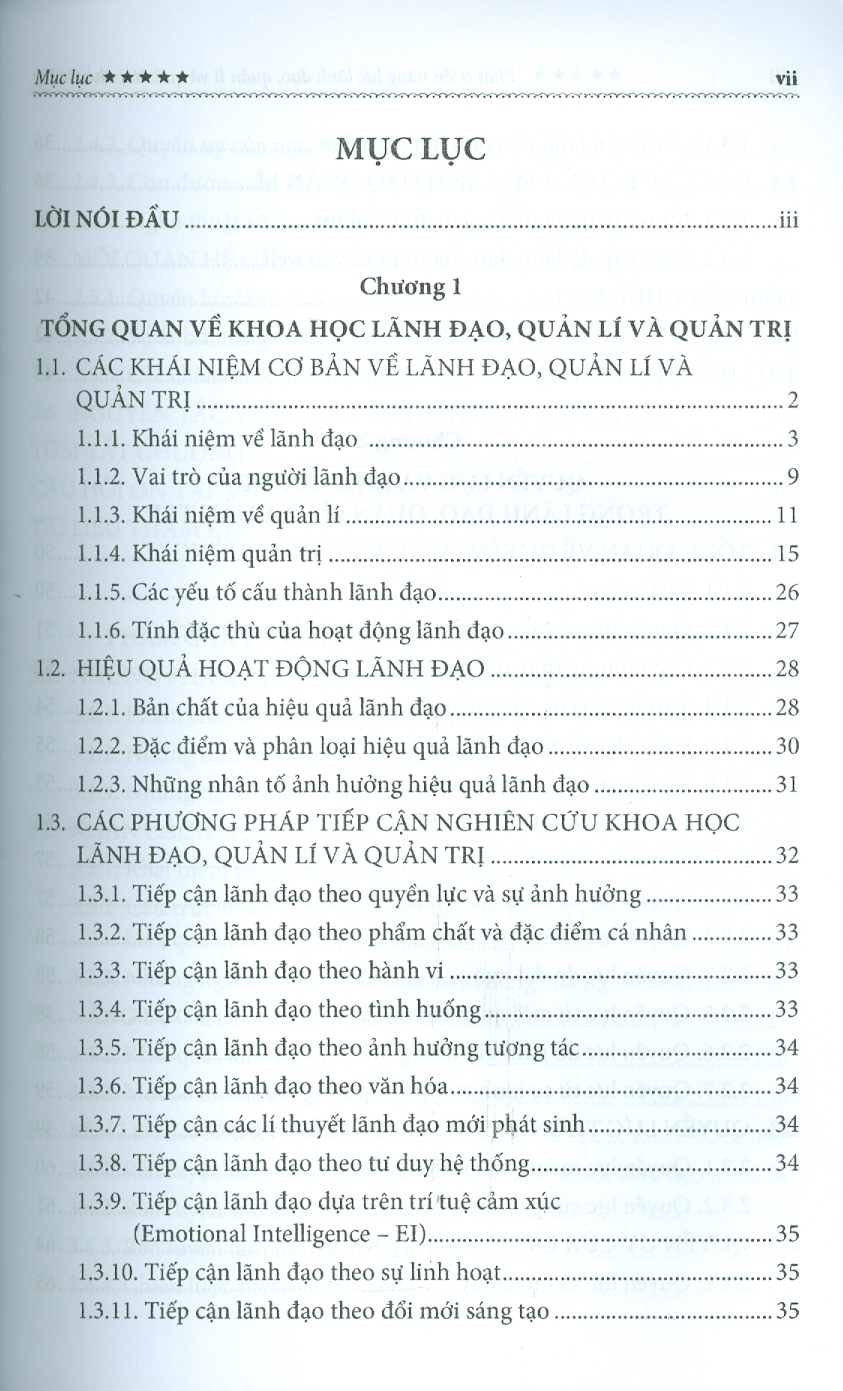 Phát Triển Năng Lực Lãnh Đạo, Quản Lí & Quản Trị Nhà Trường (Sách Chuyên Khảo)
