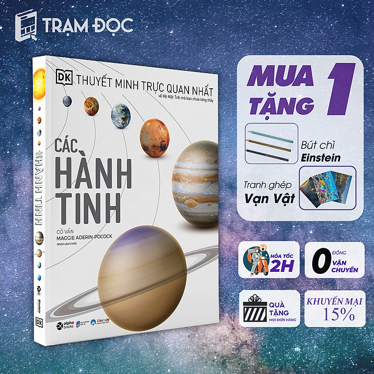 Trạm Đọc Official | Các Hành Tinh ( bìa cứng - tái bản mới nhất )