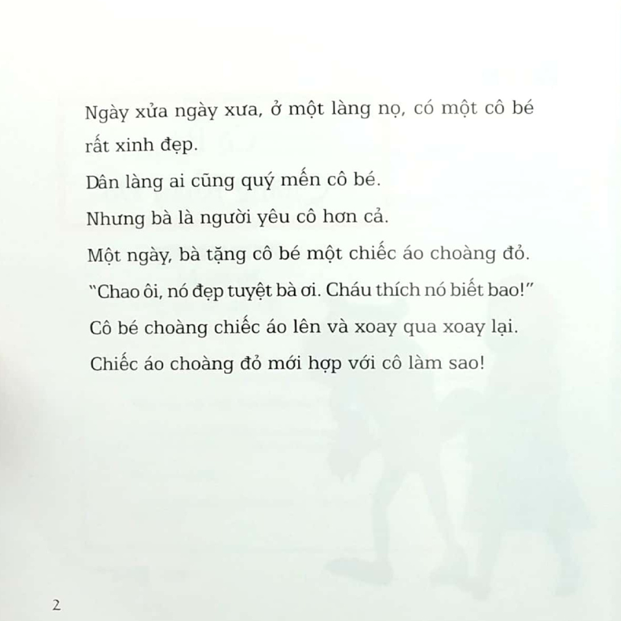 Ngày Xửa Ngày Xưa - Cô Bé Quàng Khăn Đỏ (Tái Bản)
