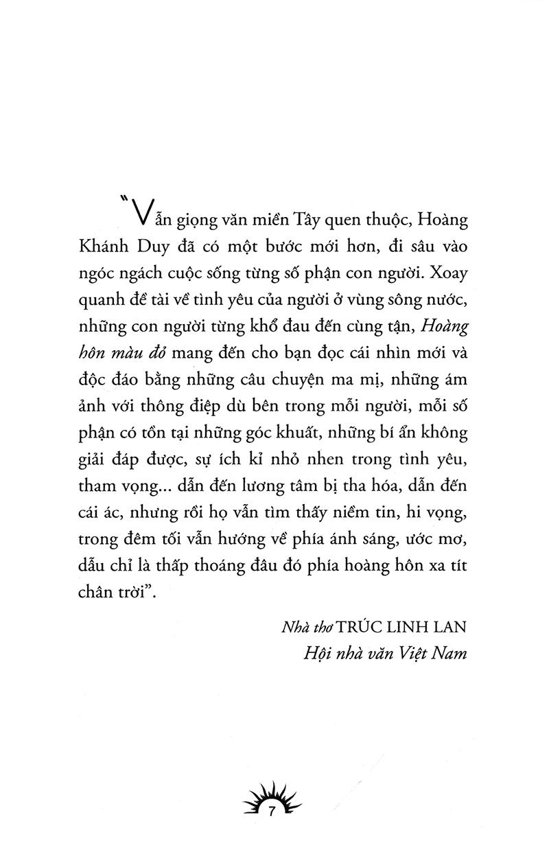 Hoàng Hôn Màu Đỏ
