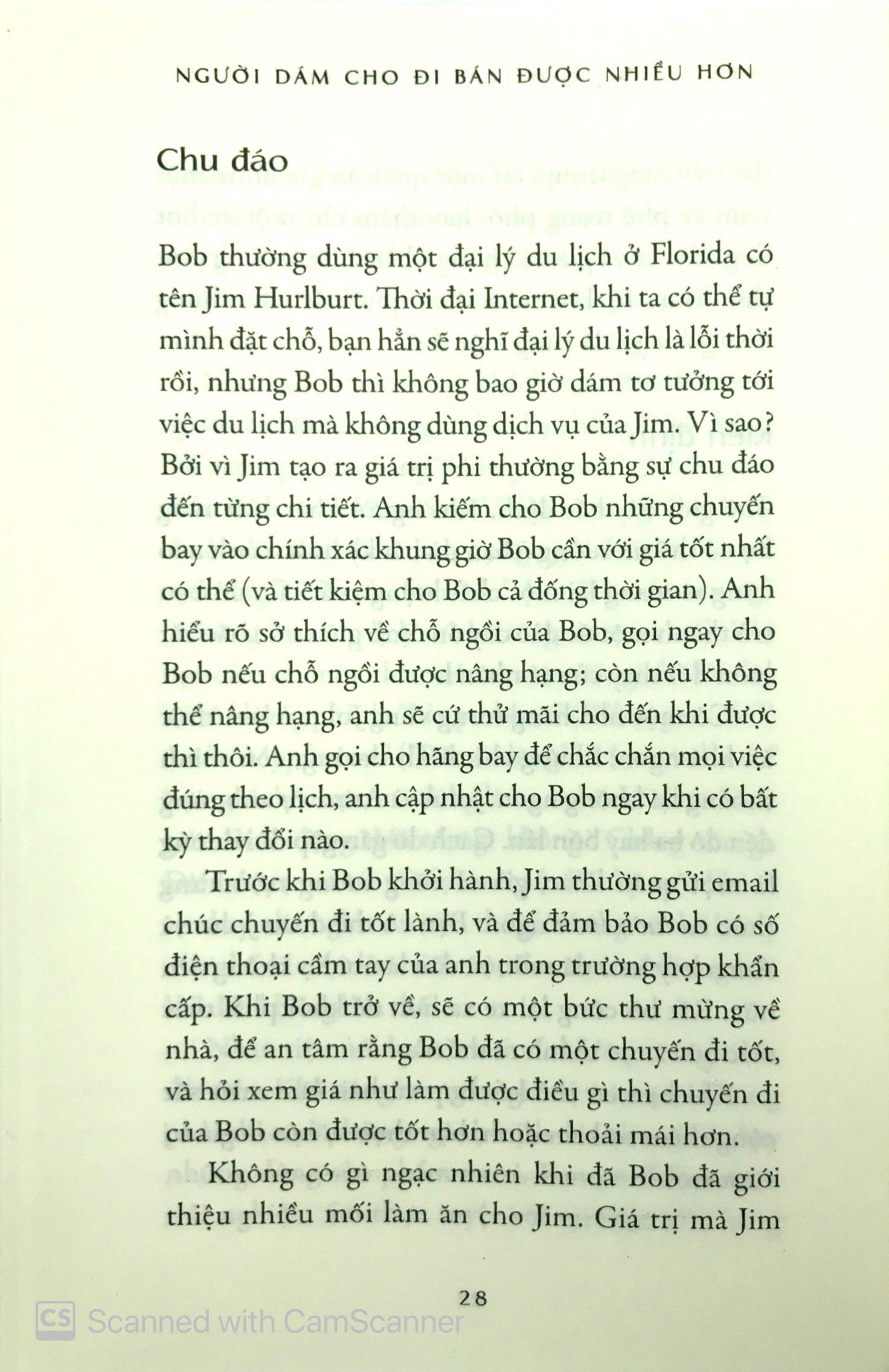 Người Dám Cho Đi - Bán Được Nhiều Hơn