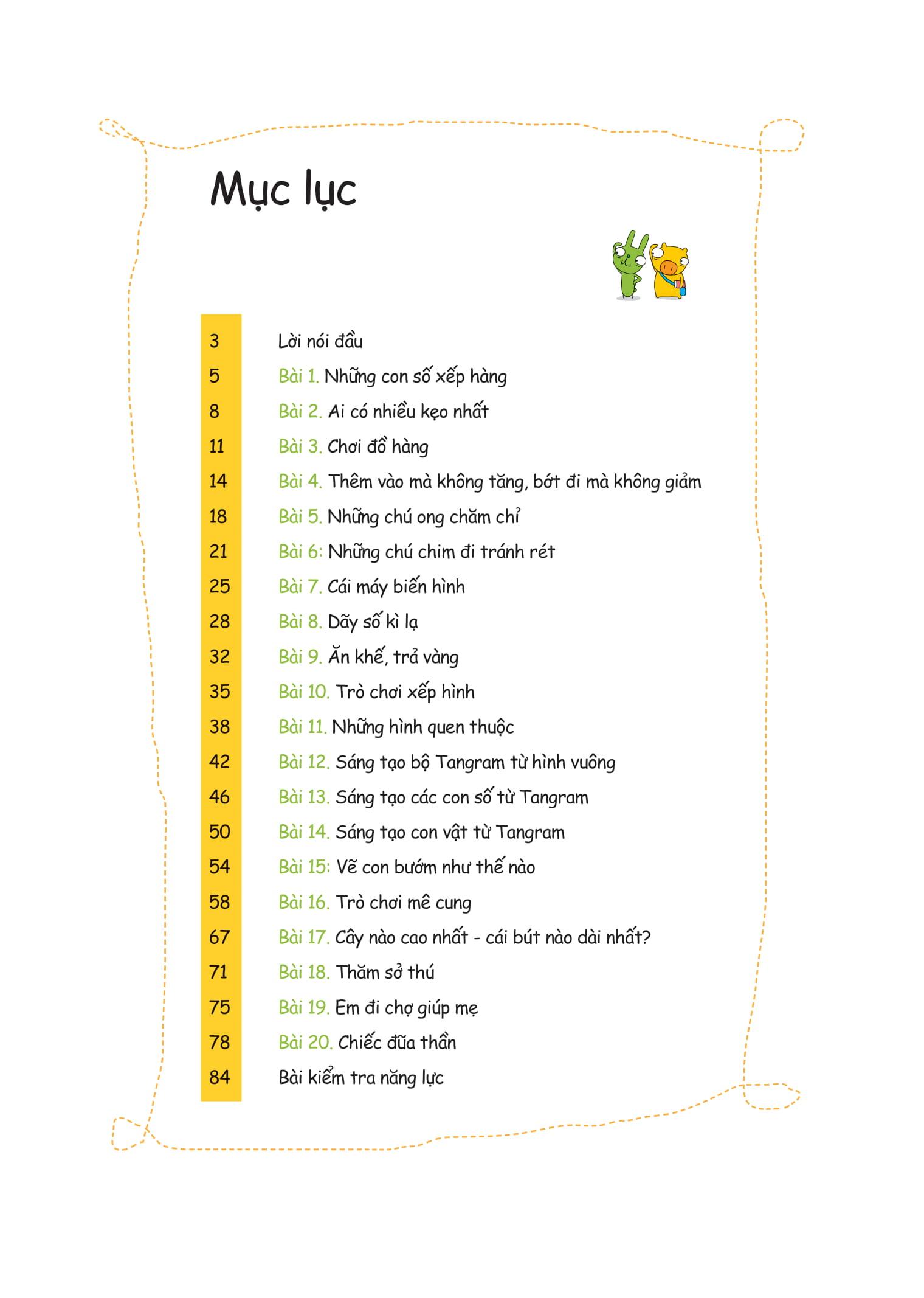 POMath - Toán Tư Duy Cho Trẻ Em 4-6 Tuổi (Tập 2)
