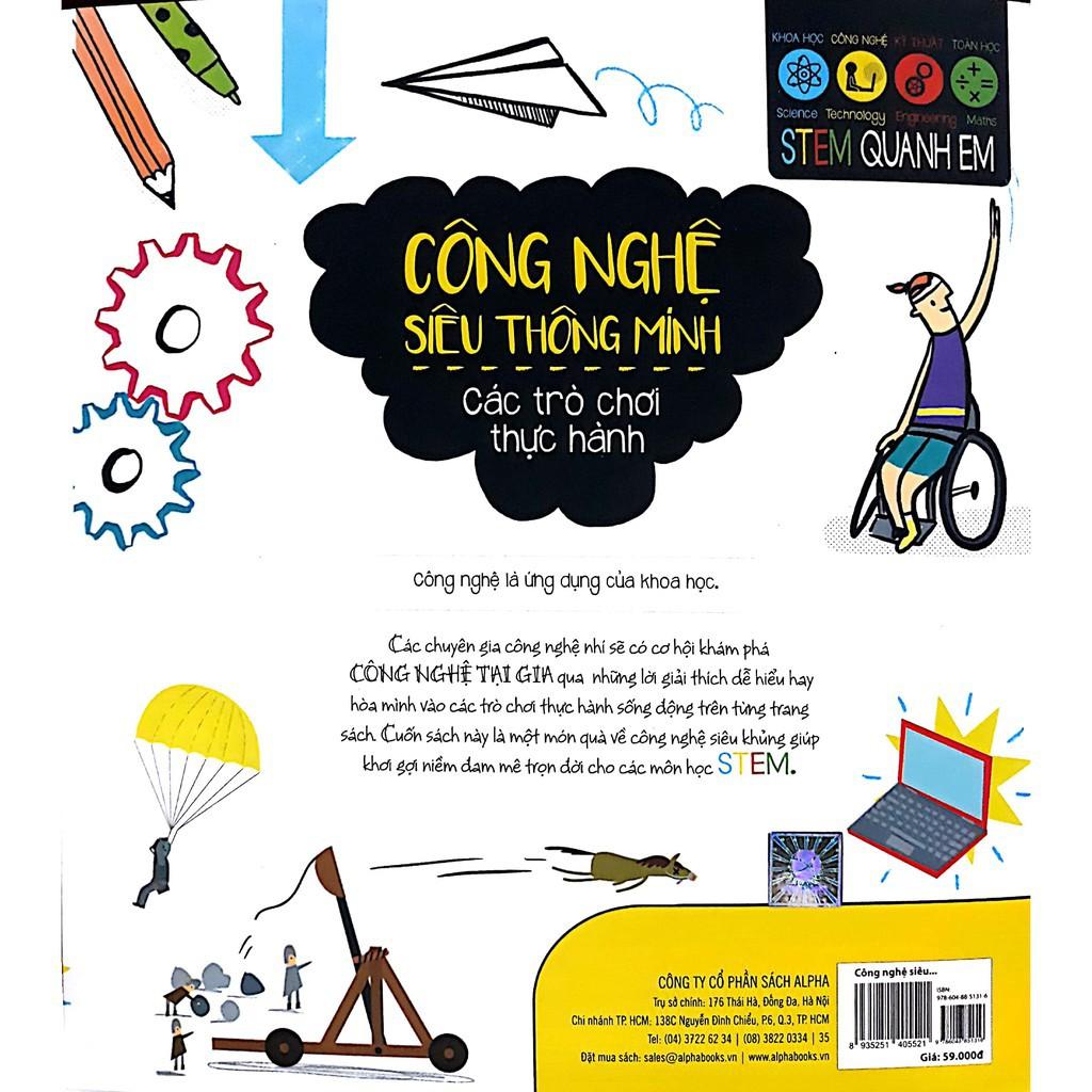 Sách-Stem quanh em-Công nghệ siêu thông minh
