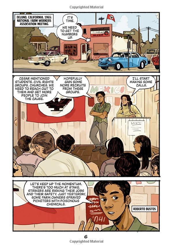 Who Was The Voice Of The People?: Cesar Chavez: A Who HQ Graphic Novel