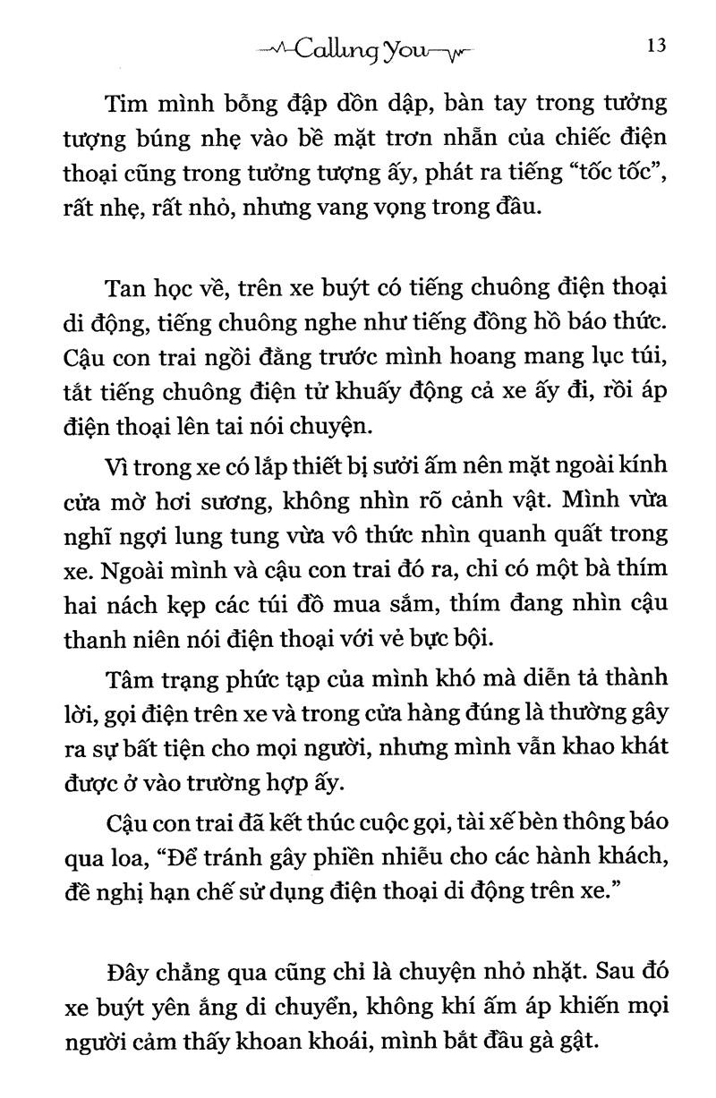 Calling You (Tái Bản)