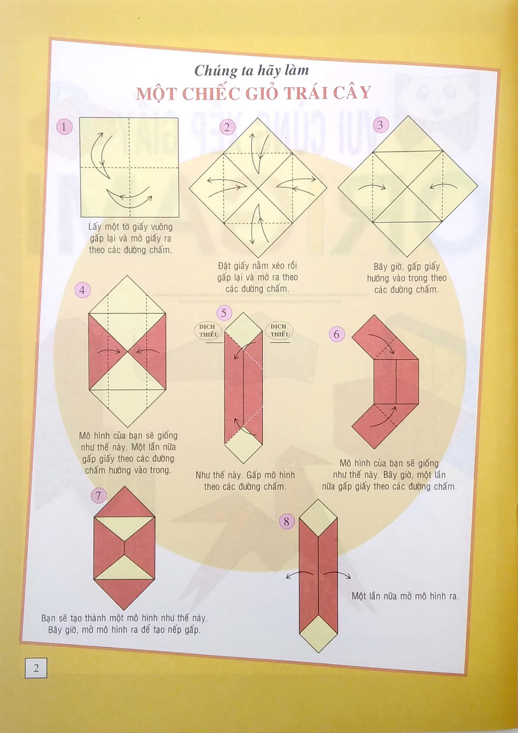Vui Cùng Xếp Giấy Origami (Tập 8)