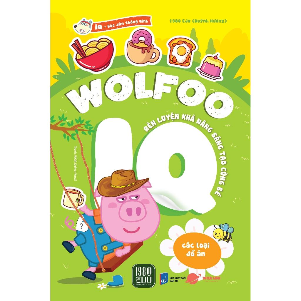 Sách - Combo 6 Cuốn WOLFOO IQ Rèn Luyện Khả Năng Sáng Tạo Cùng Bé