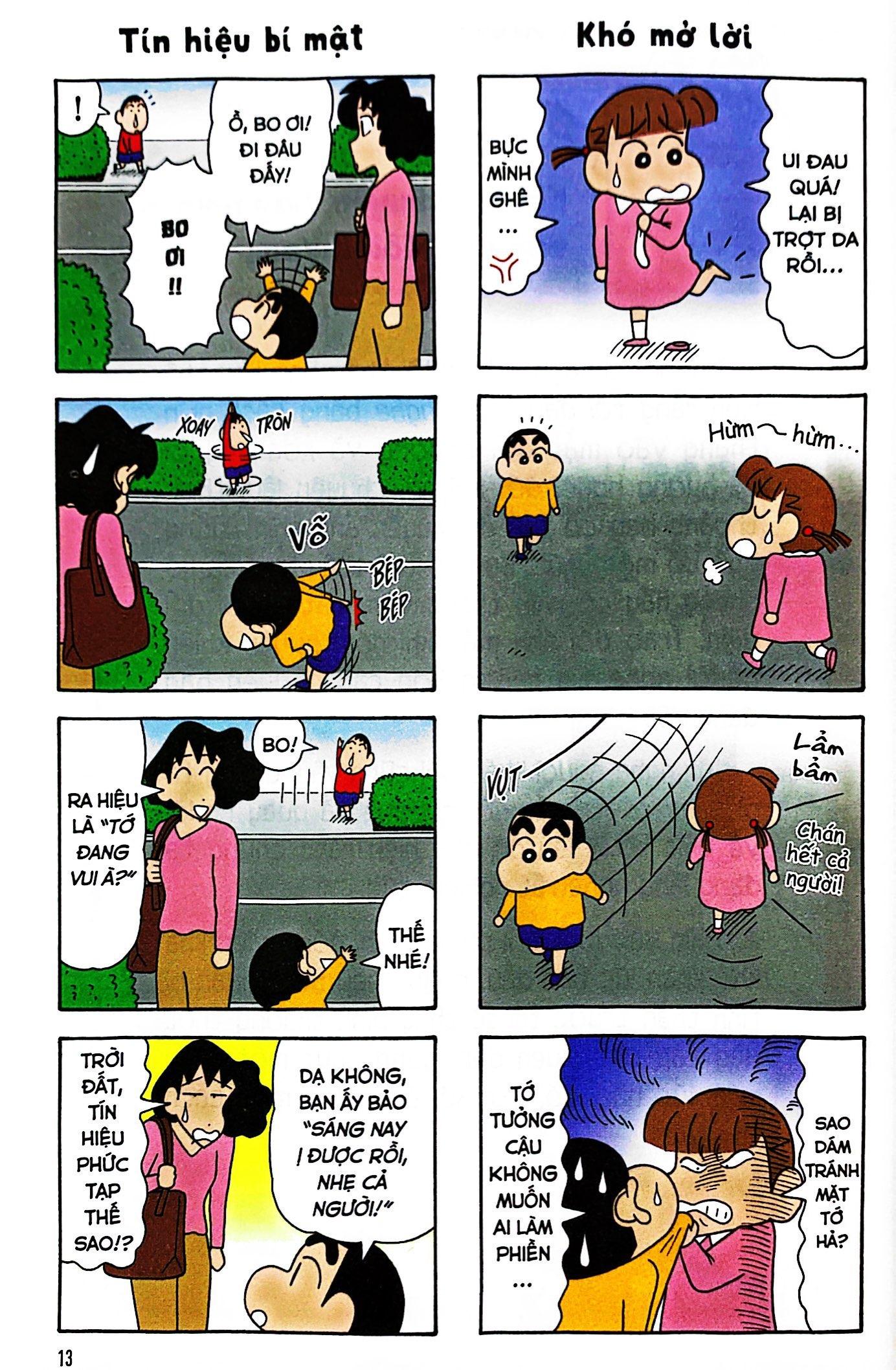 Shin - Cậu Bé Bút Chì - Những Điều Trường Học Không Dạy Ta - Bí Quyết Bày Tỏ Cảm Xúc